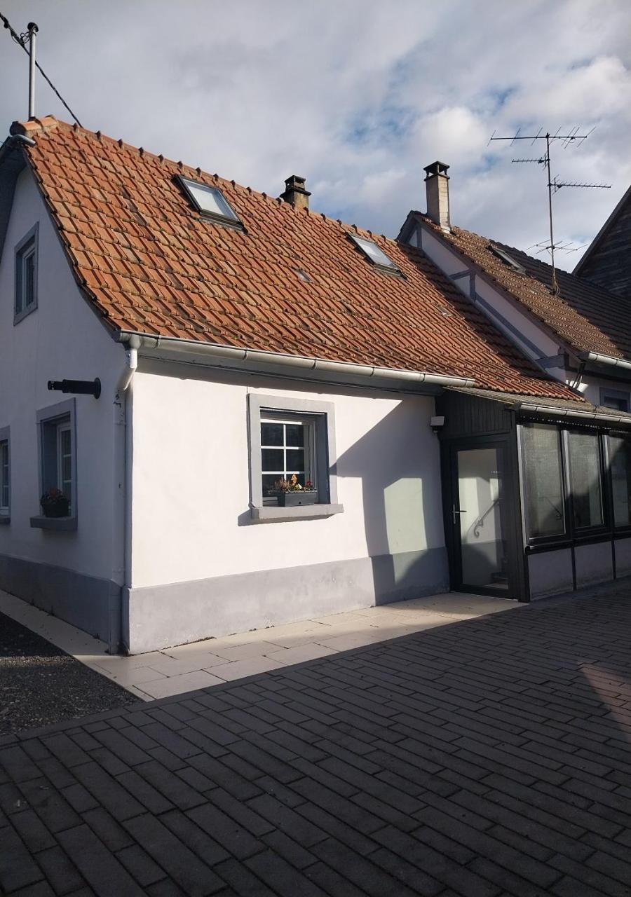 Charmant Cottage De Village Wittisheim Extérieur photo